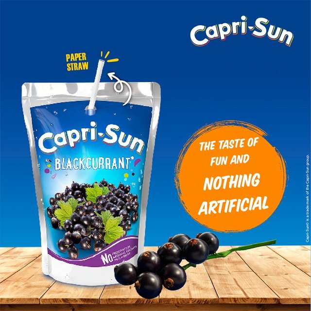 Capri Sun Blackcurrant   8 x 200ml GOODS M&S   