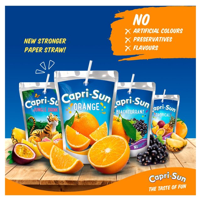 Capri Sun Blackcurrant   8 x 200ml GOODS M&S   