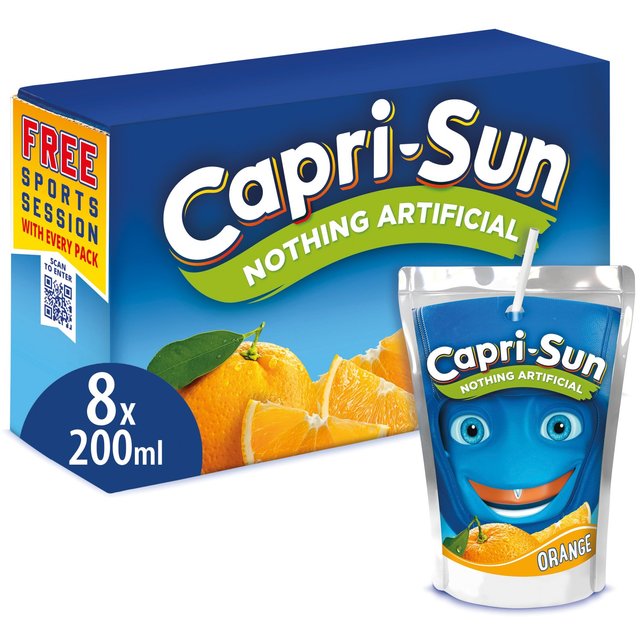 Capri Sun Orange   8 x 200ml GOODS M&S   