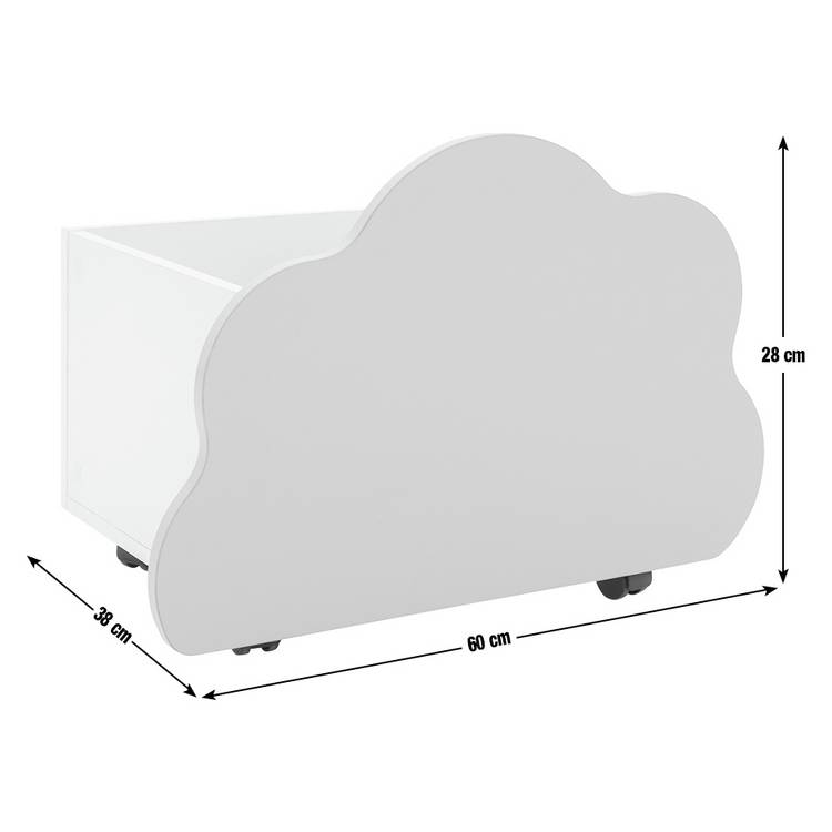 Habitat Albie green wheeled storage box, UK version