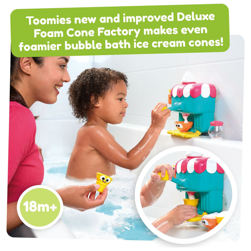 Tomy Toomies Deluxe Foam Cone Factory bath toy (British brand)