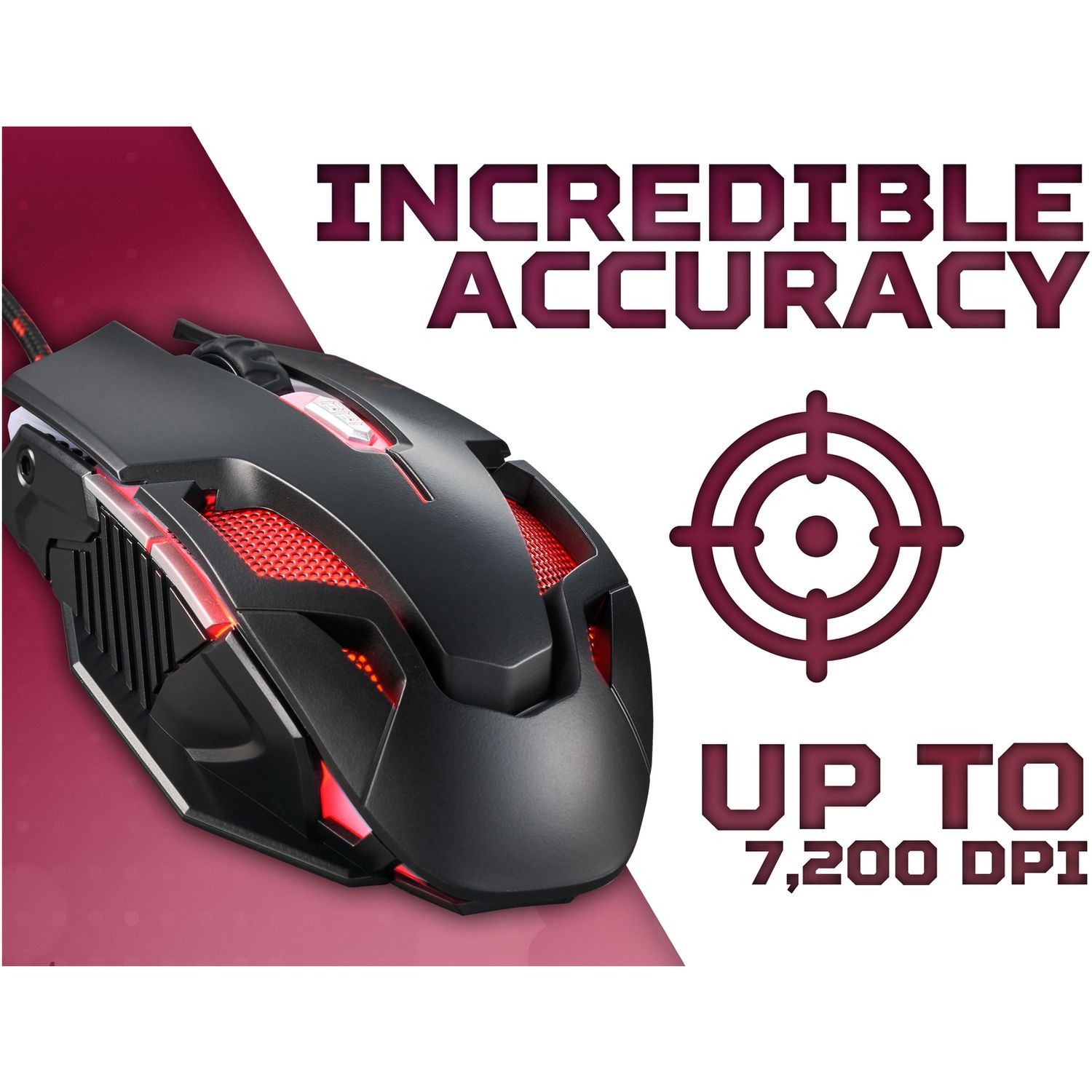 Acer Nitro 2.0 wired gaming mouse black (British brand)