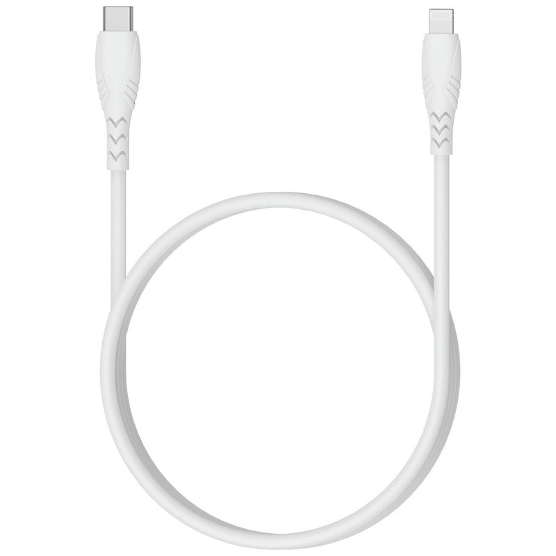 USB C to Lightning cable white 1m, imported from the UK