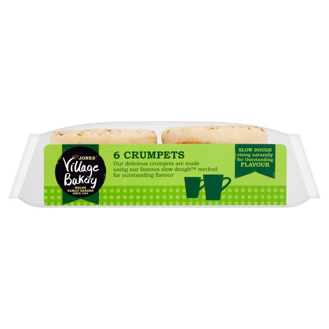 Village Bakery Slow-dough Crumpets 6 per pack