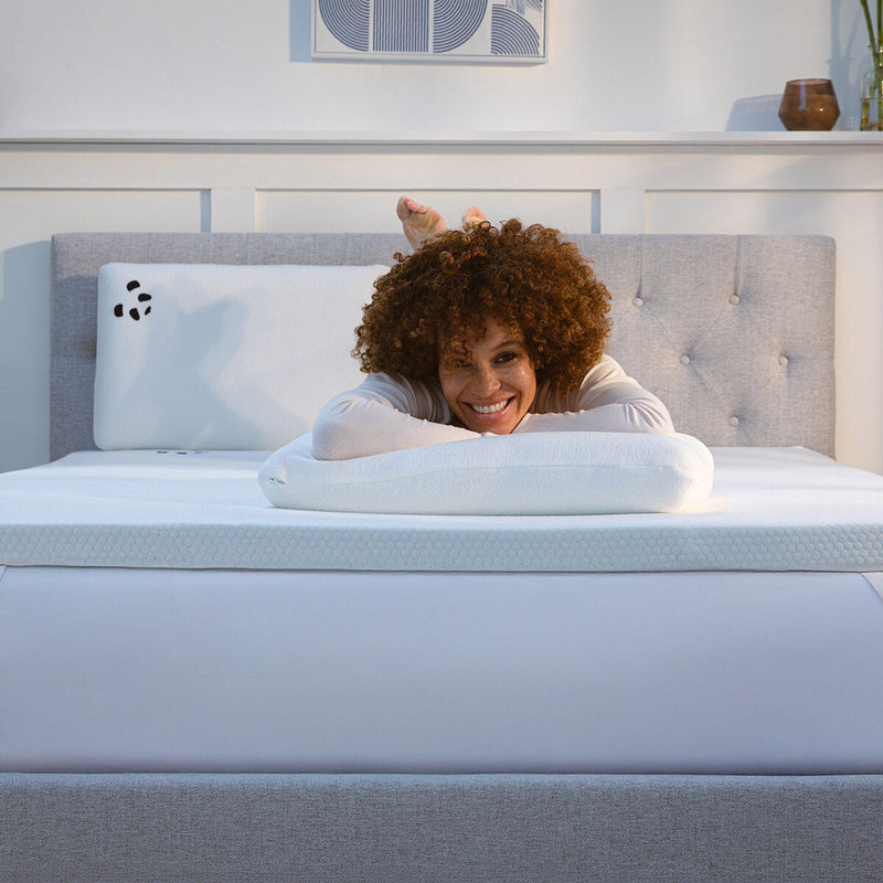Panda memory foam bamboo mattress topper, imported from the UK