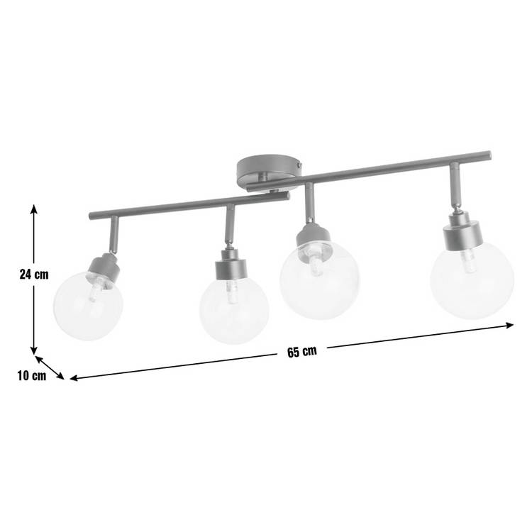 Argos Home Tay spotlight bar black - British product