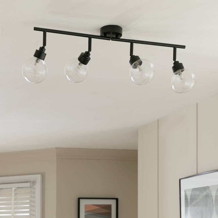 Argos Home Tay spotlight bar black - British product