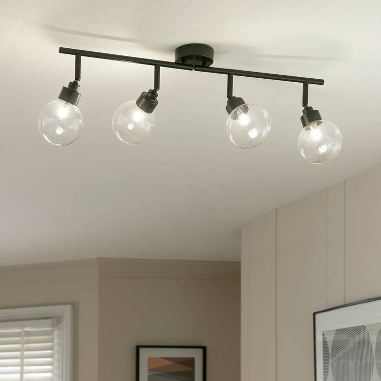 Argos Home Tay spotlight bar black - British product