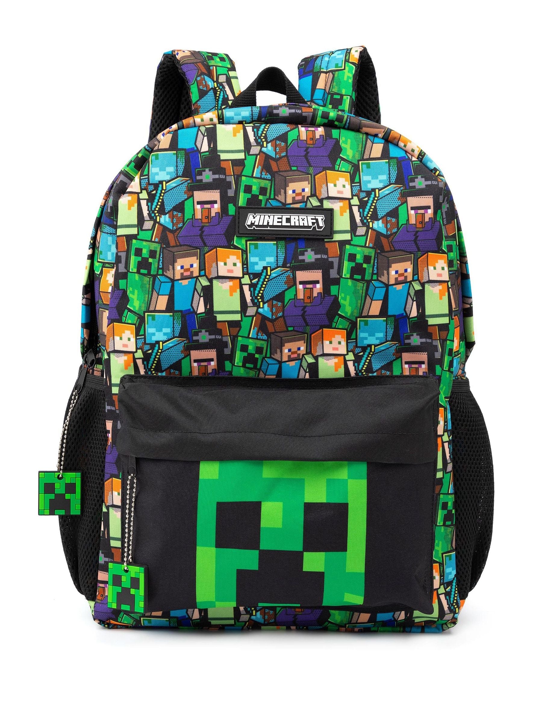 Vanilla Underground Blue Minecraft Zombie Backpack