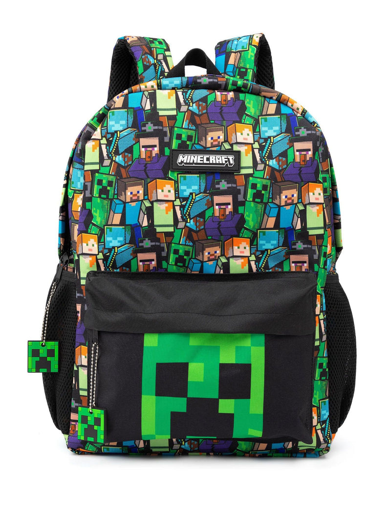 Vanilla Underground Blue Minecraft Zombie Backpack