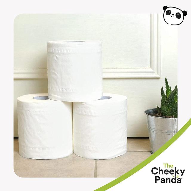 Cheeky Panda Natural Bamboo Toilet Tissue   24 per pack GOODS M&S   