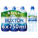 Buxton Still Natural Mineral Water Sports Cap   6 x 750ml GOODS M&S   