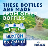 Buxton Still Natural Mineral Water Sports Cap   6 x 750ml GOODS M&S   