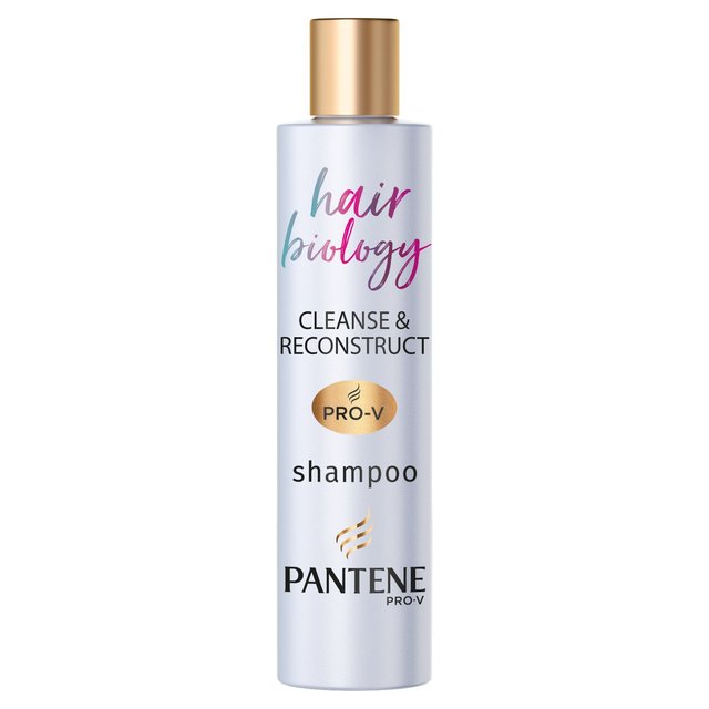 Pantene Hair Biology Cleanse & Reconstruct Shampoo   250ml