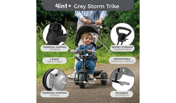 TP Toys 4 in 1 Trike - Grey Storm GOODS Argos