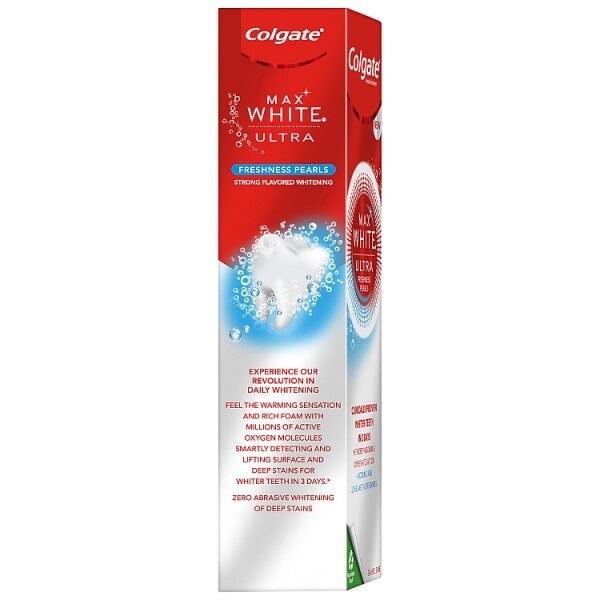 Colgate Max Ultra Fresh Pearls Whitening Toothpaste 75Ml GOODS Superdrug   