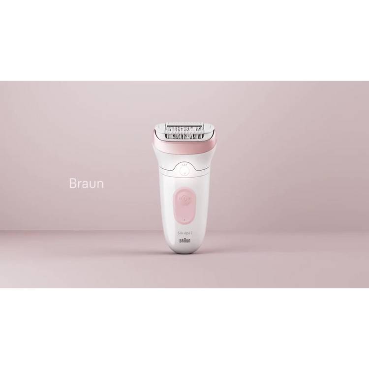 Braun Silk-epil 7 wet dry cordless epilator with attachments (British brand)