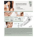 Braun Silk-epil 7 wet dry cordless epilator with attachments (British brand)