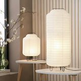 Habitat white paper shade table lamp 37cm, UK version