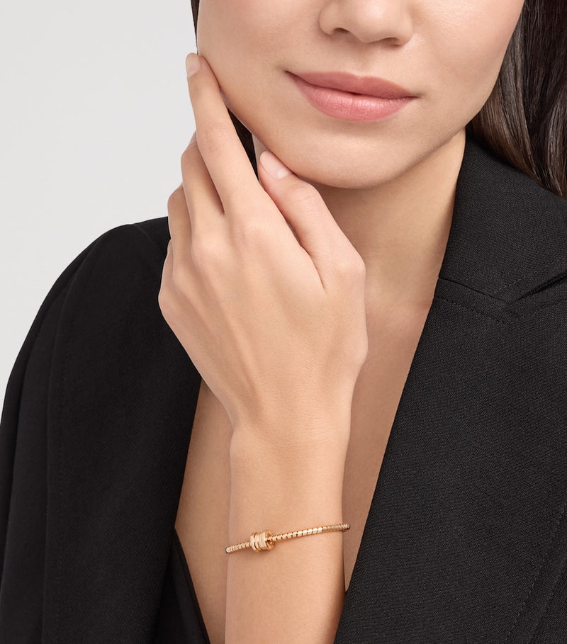 Bracelet Bvlgari B.zero1 en or rose - Produit britannique