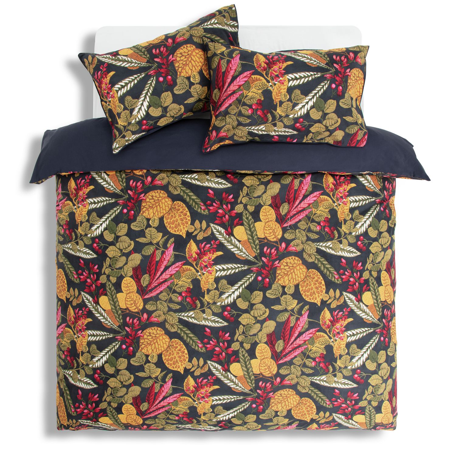 Habitat Cotton Botanical Foliage Bedding Set - Superking