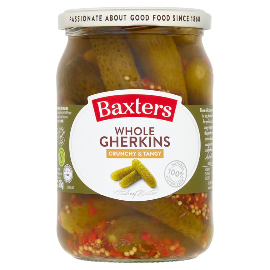 Baxters Whole Gherkins 600g GOODS ASDA   