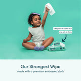 Rascals premium baby wipes sensitive 52 count, UK version