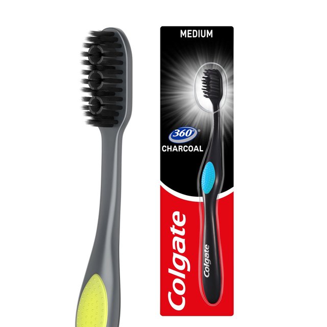 Colgate 360 Deep Clean Black Medium Toothbrush GOODS M&S   