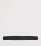 Givenchy Leather Voyou Belt with gold-tone hardware, UK version