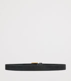 Givenchy Leather Voyou Belt with gold-tone hardware, UK version