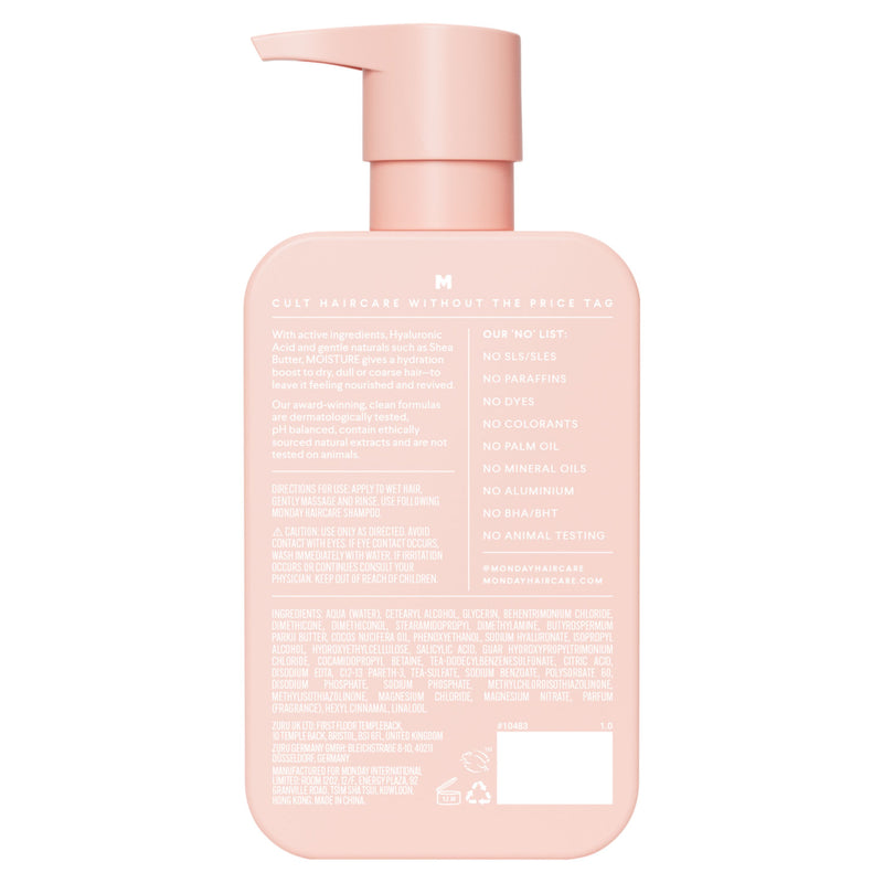 Monday MOISTURE conditioner 350 mL, imported from the UK