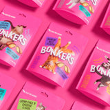 Bonkers Crunchy Soft Cat Treats Beef 180g - British product