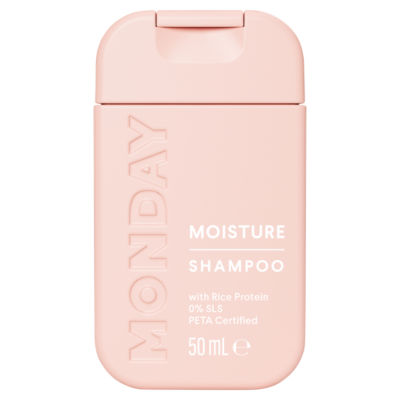 Monday Moisture Shampoo 50mL, imported from the UK