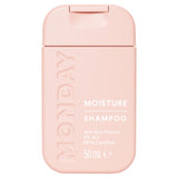 Monday Moisture Shampoo 50mL, imported from the UK