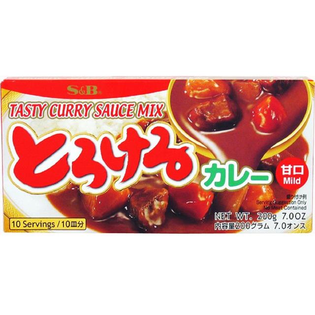 SB Torokeru Mild Curry Sauce Mix   200g