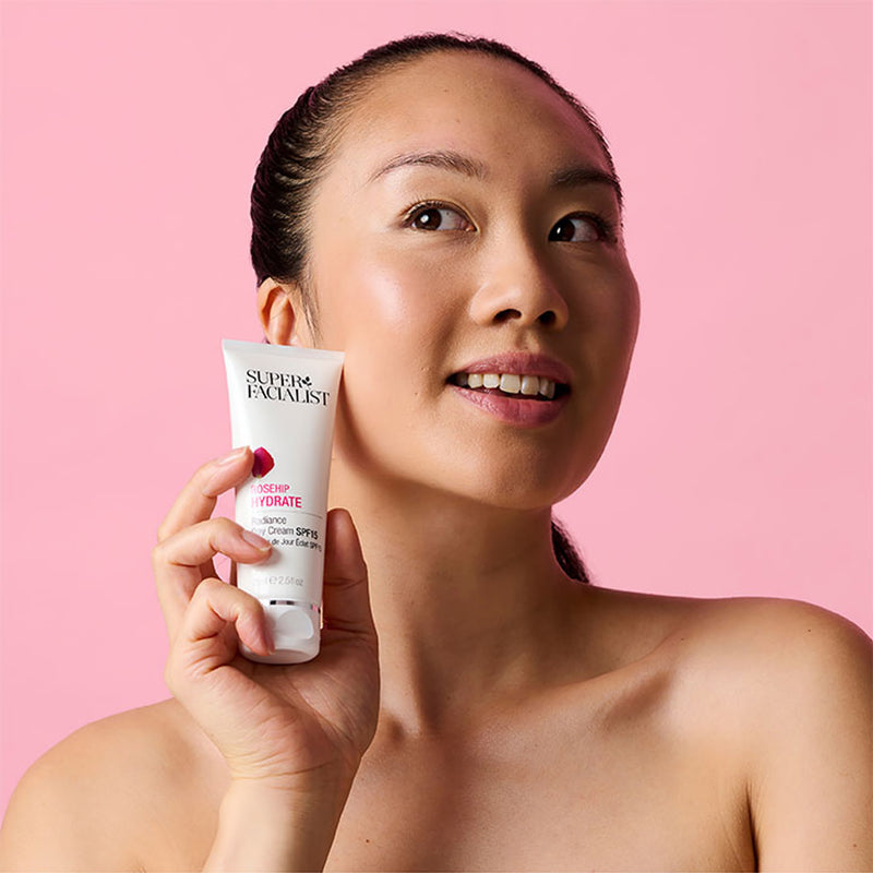 Hydrating Radiance Day Cream with Rosehip and SPF 15 75ml