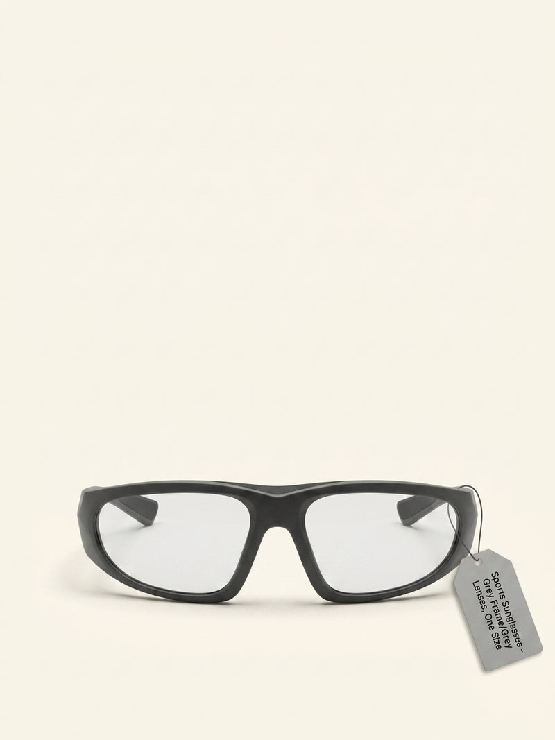 Prada Linea Rossa PS B03S shield-frame acetate sunglasses, imported from the UK