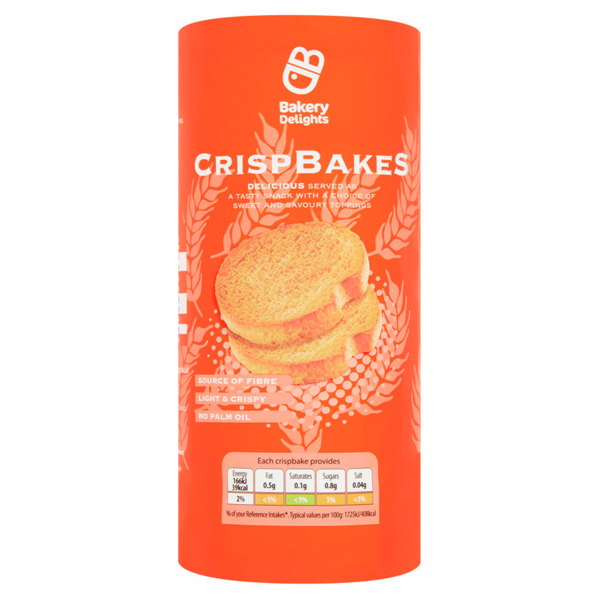 Bakery Delights Bakery Delights Crispbakes GOODS ASDA   