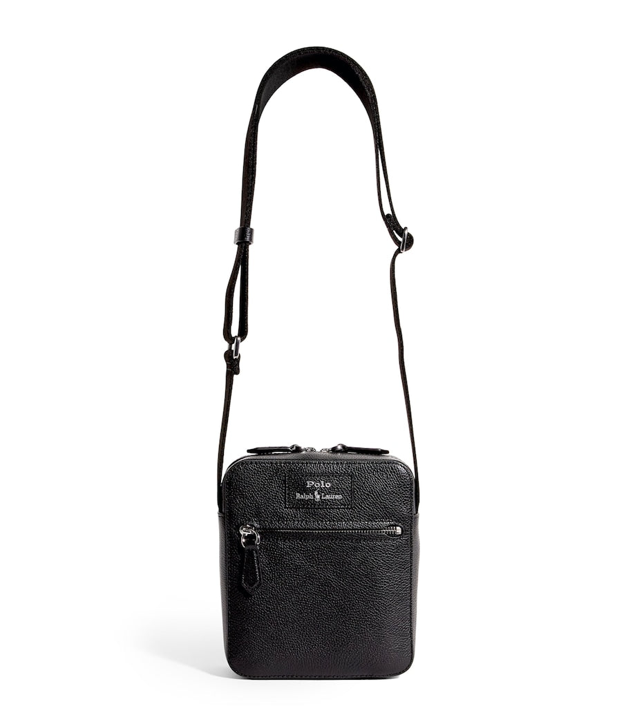 Ralph Lauren pebbled leather cross-body bag, imported from the UK