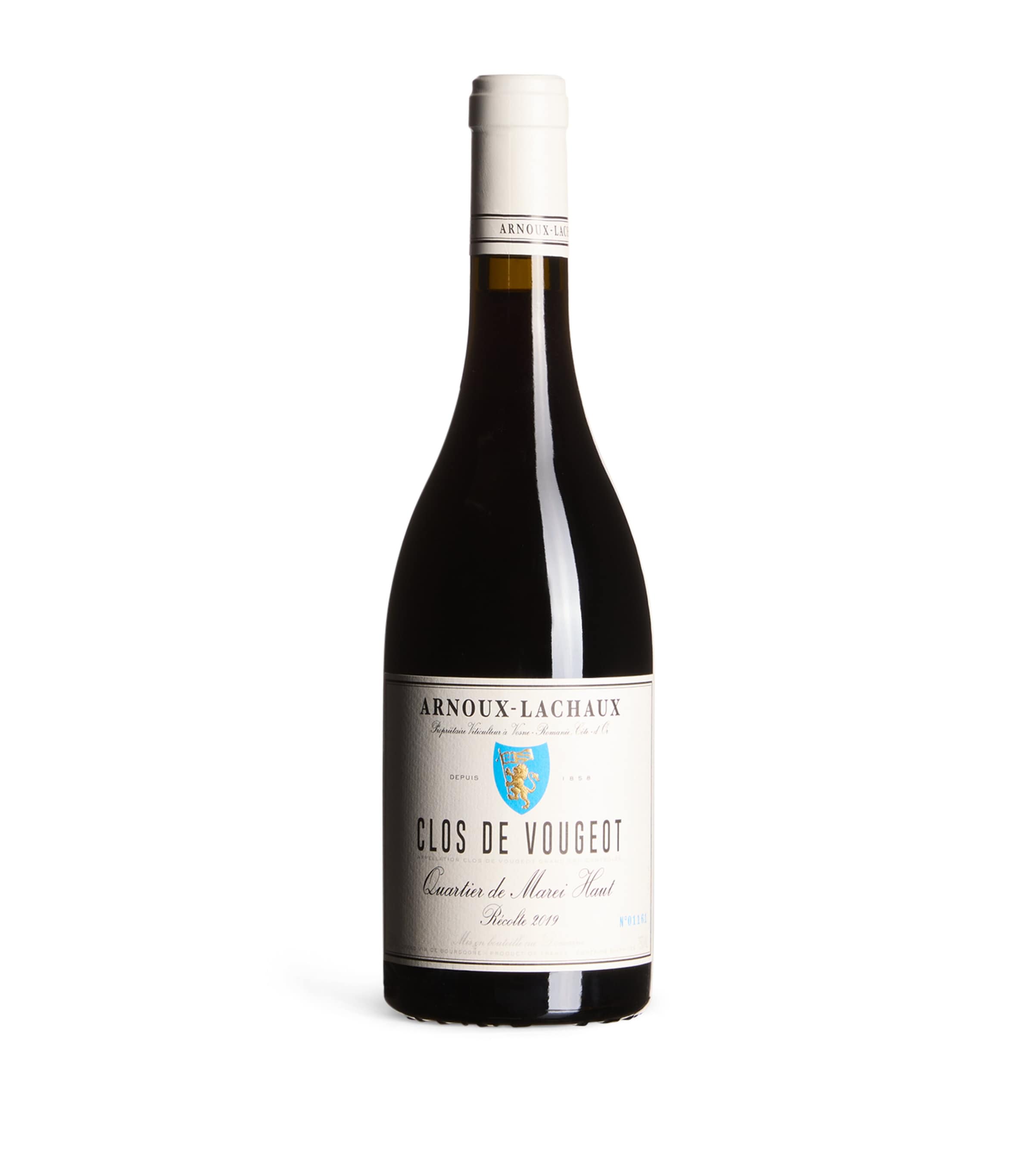 Domaine Arnoux-Lachaux Quartier de Marei Haut Clos de Vougeot Grand Cru 2019 Burgundy wine 75cl - British product