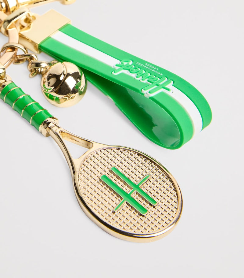Harrods tennis keyring, UK version