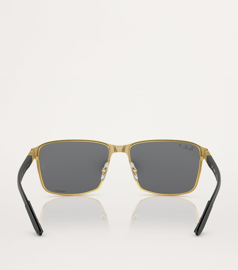 Ray-Ban RB3721CH Chromance metal sunglasses (British brand)