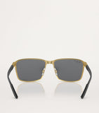 Ray-Ban RB3721CH Chromance metal sunglasses (British brand)