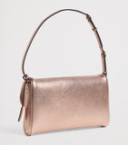 Valentino Garavani Vain small shoulder bag metallic leather - British product