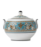 Wedgwood Florentine Turquoise sugar box (British brand)