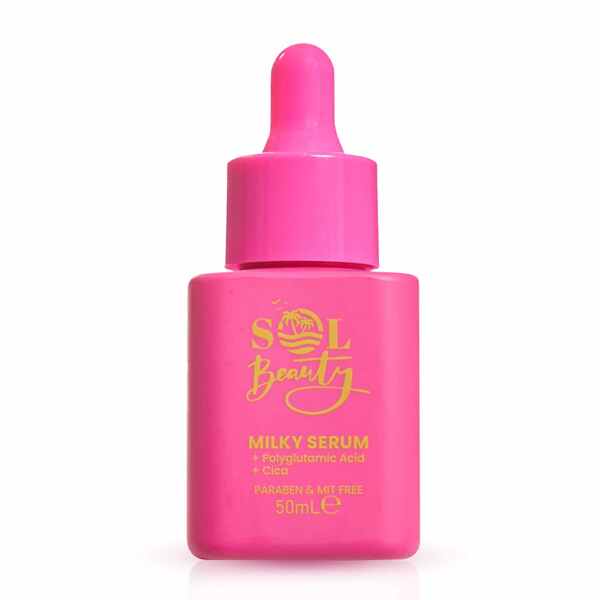 Sol Beauty milky face serum 50ml (British brand)