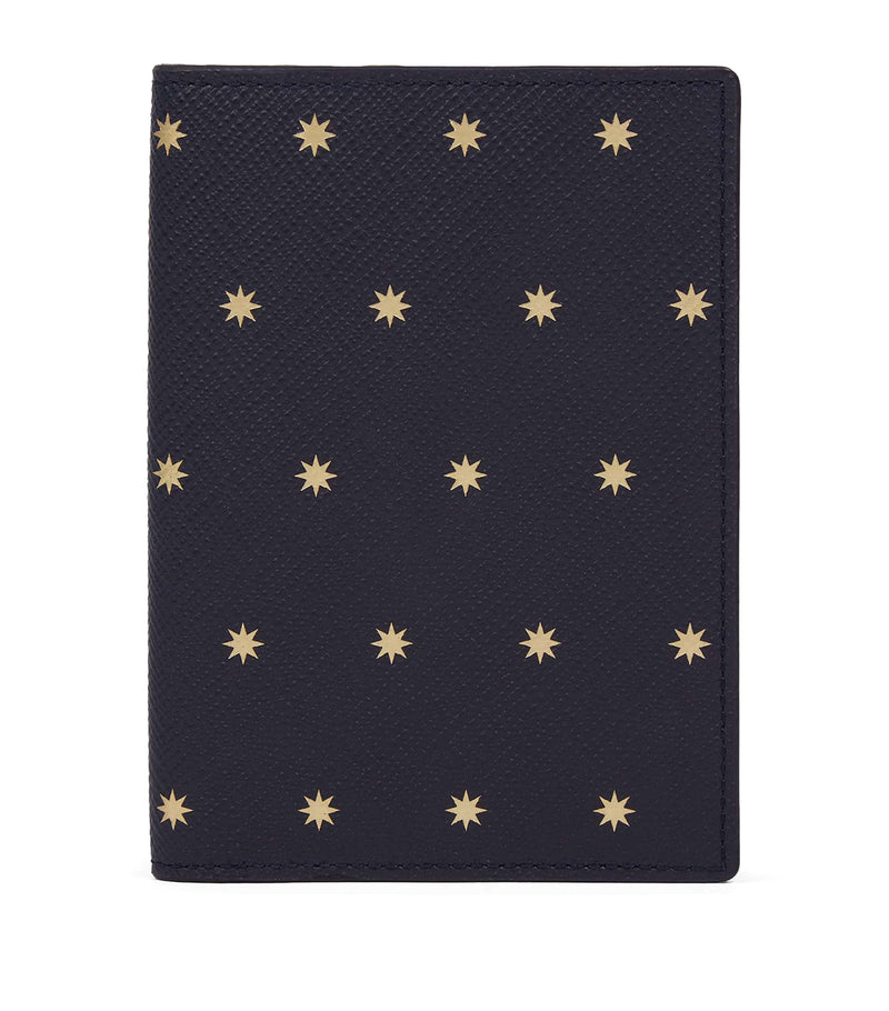Smythson Panama Leather Stars passport cover (British brand)