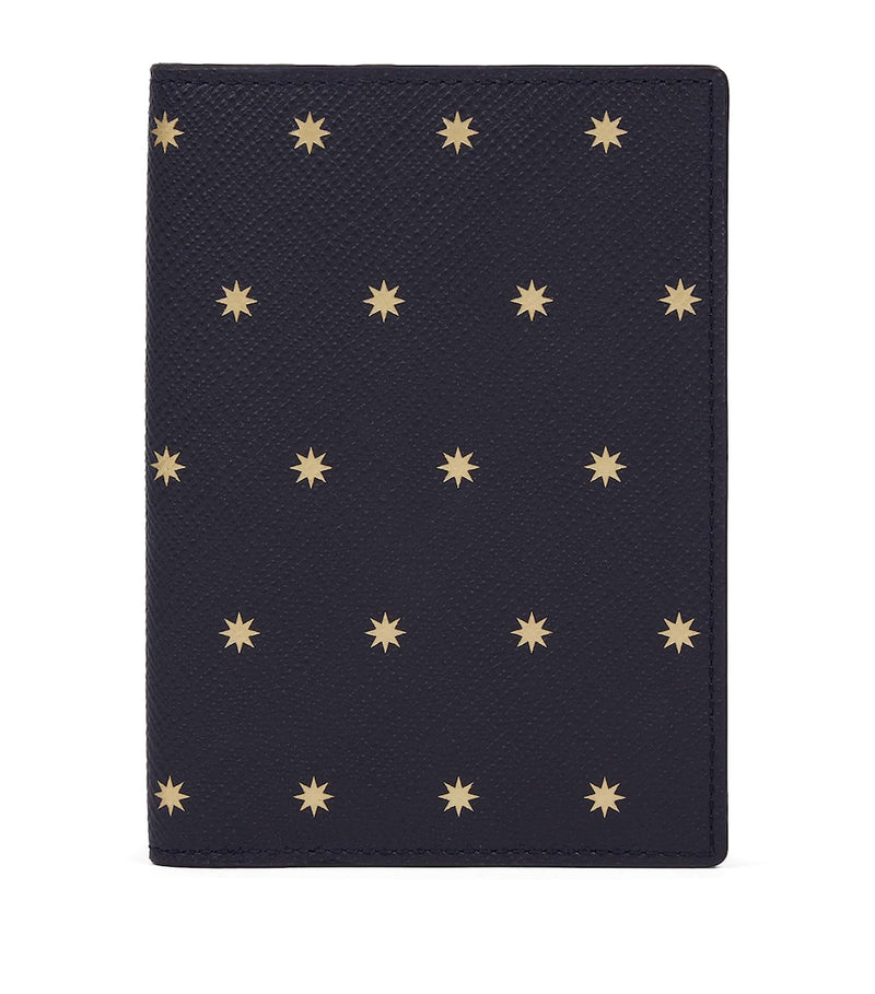 Smythson Panama Leather Stars passport cover (British brand)