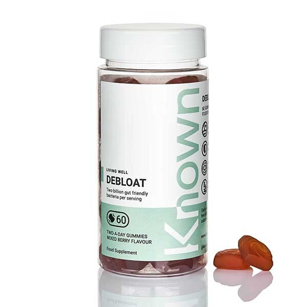 Known Debloat Mixed Berry Gut Health Gummy Supplements x 60 GOODS Superdrug   