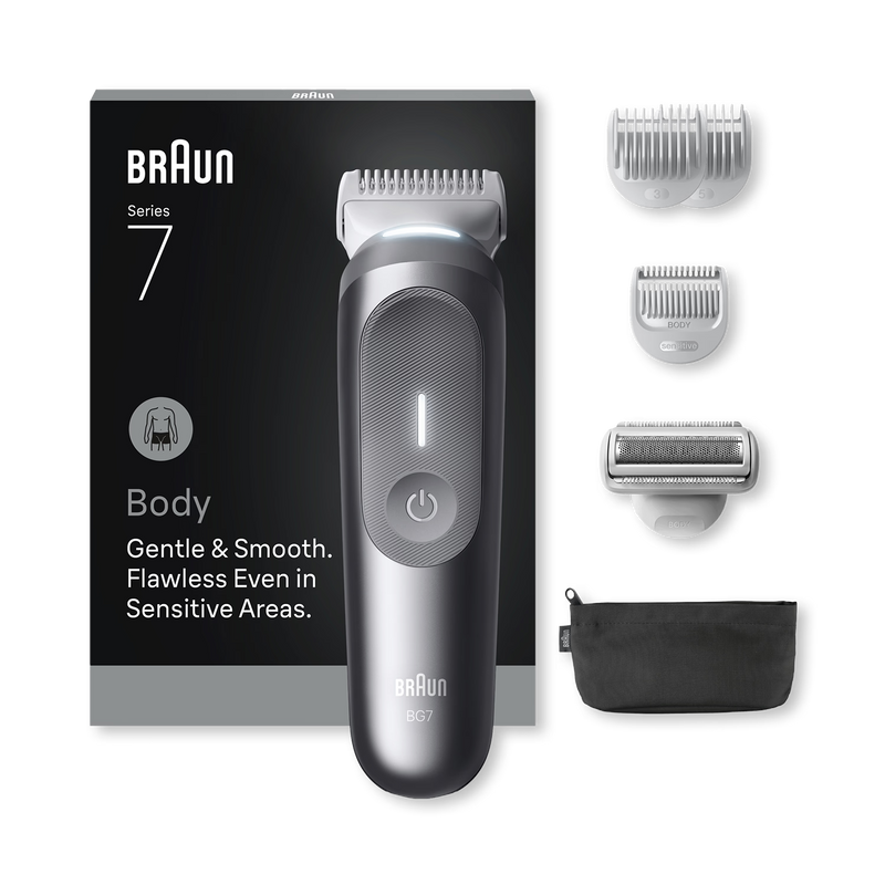 Braun Body Groomer Series 7 BG7550 waterproof trimmer, UK version